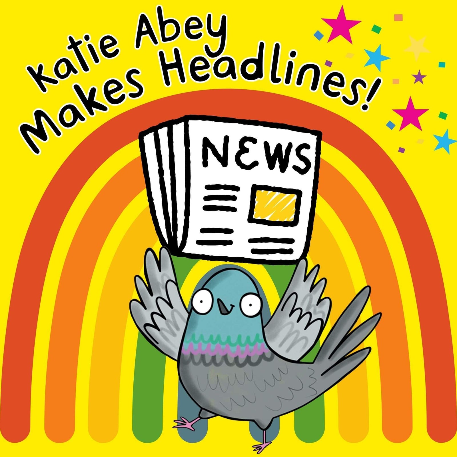 Katie Abey’s Colourful World: Art, Illustration, and Newspaper Features! 🌈 ✨