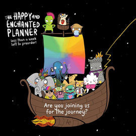 Last 3 days to back our Happiness Enchanters Planner!