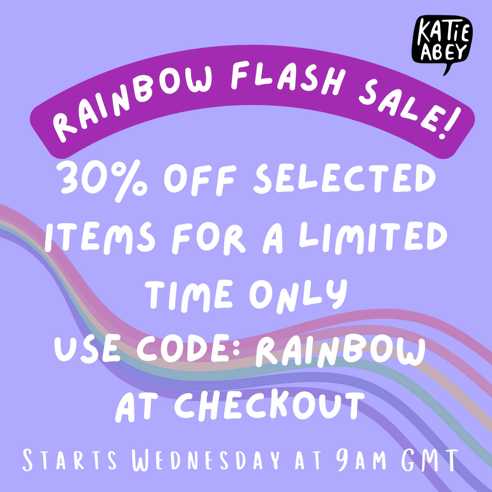 Rainbow sale incoming!