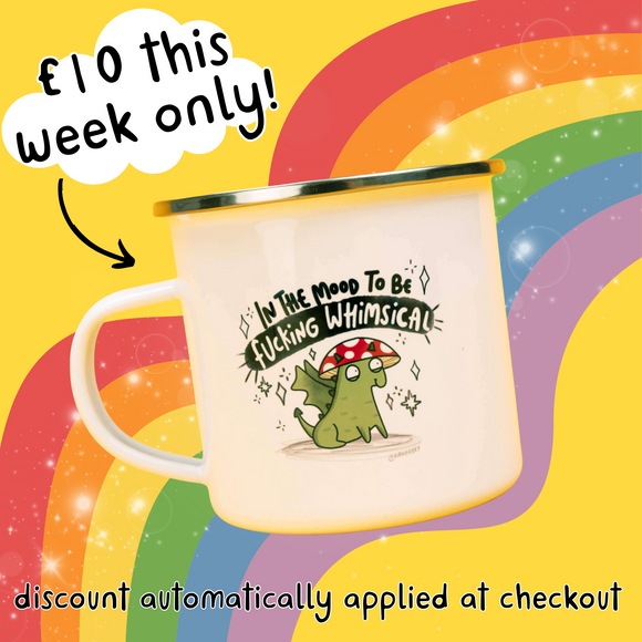 Feeling Whimsical? Grab this mug for just £10! 🌈