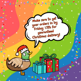 Last Chance! Order by 15th for Guaranteed Christmas Delivery!