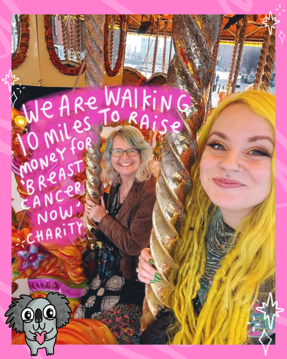 💖 We’re Walking for Boobies! 🌈