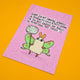 Whimsical Katie Abey moth illustration art print with motivational quote about avoiding gossip and finding magic. A4 limited edition signed and numbered matte print on foam backed board. Fun, weird, and uplifting wall art for quirky decor lovers.